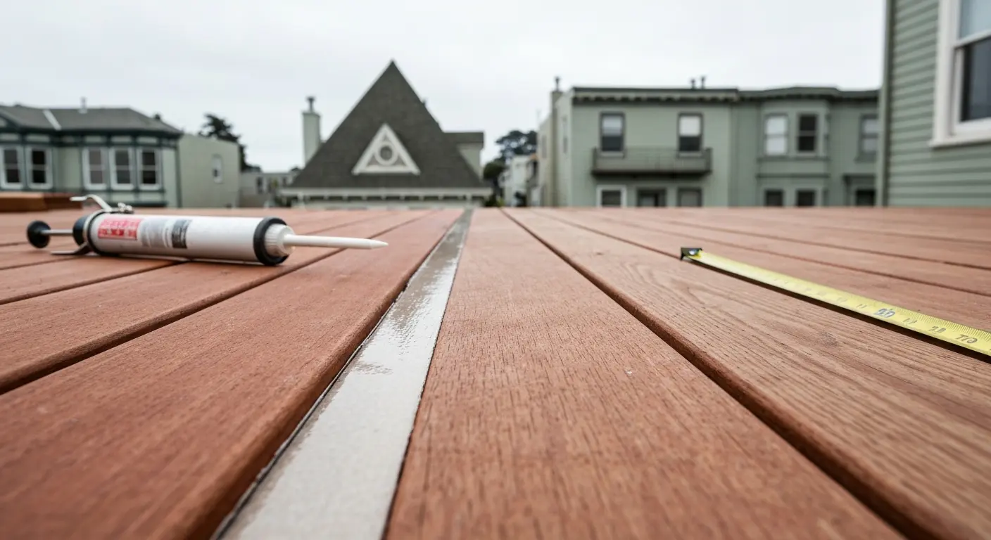 Deck waterproofing project