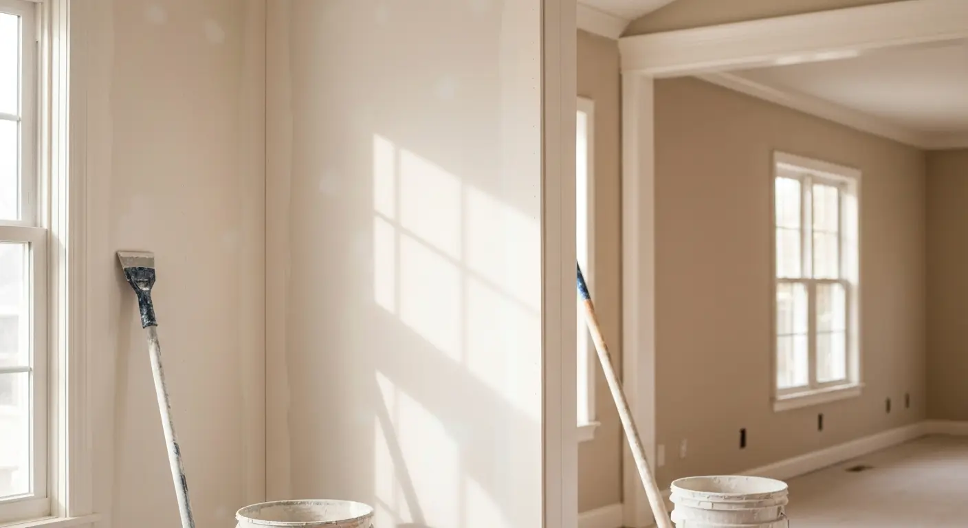 Drywall and stucco finishing