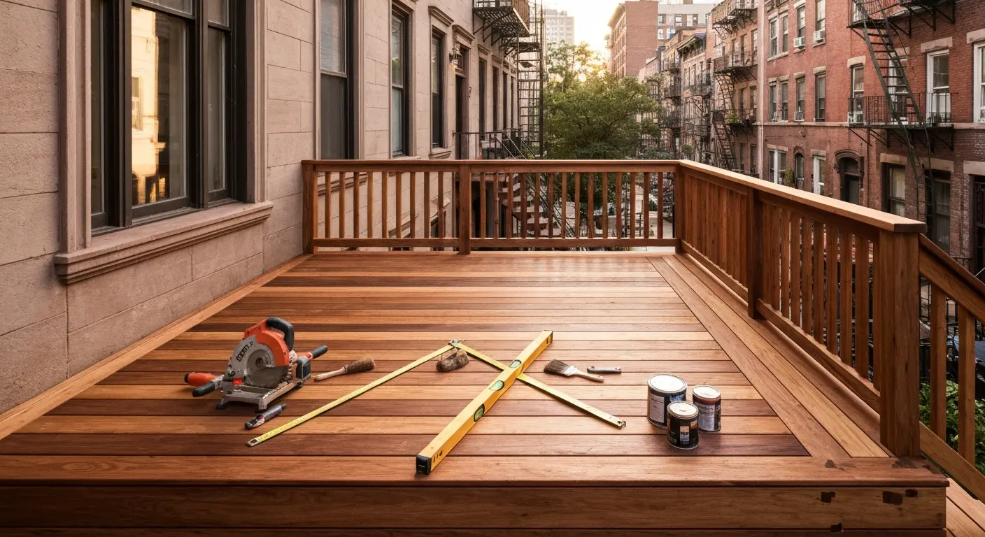 Custom deck construction