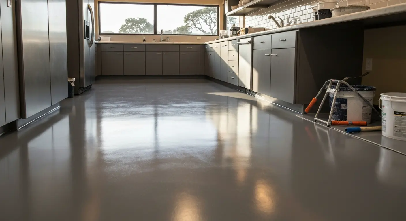 Commercial epoxy flooring