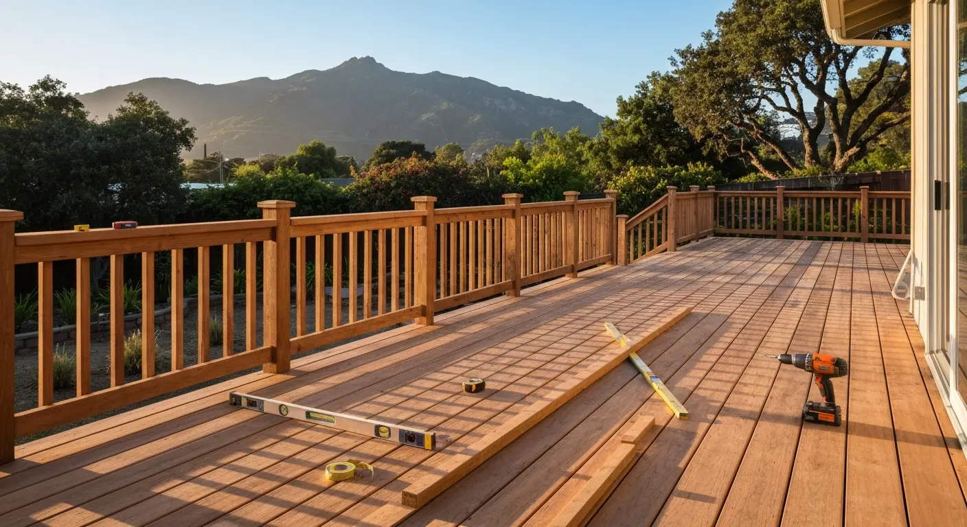 Custom deck construction