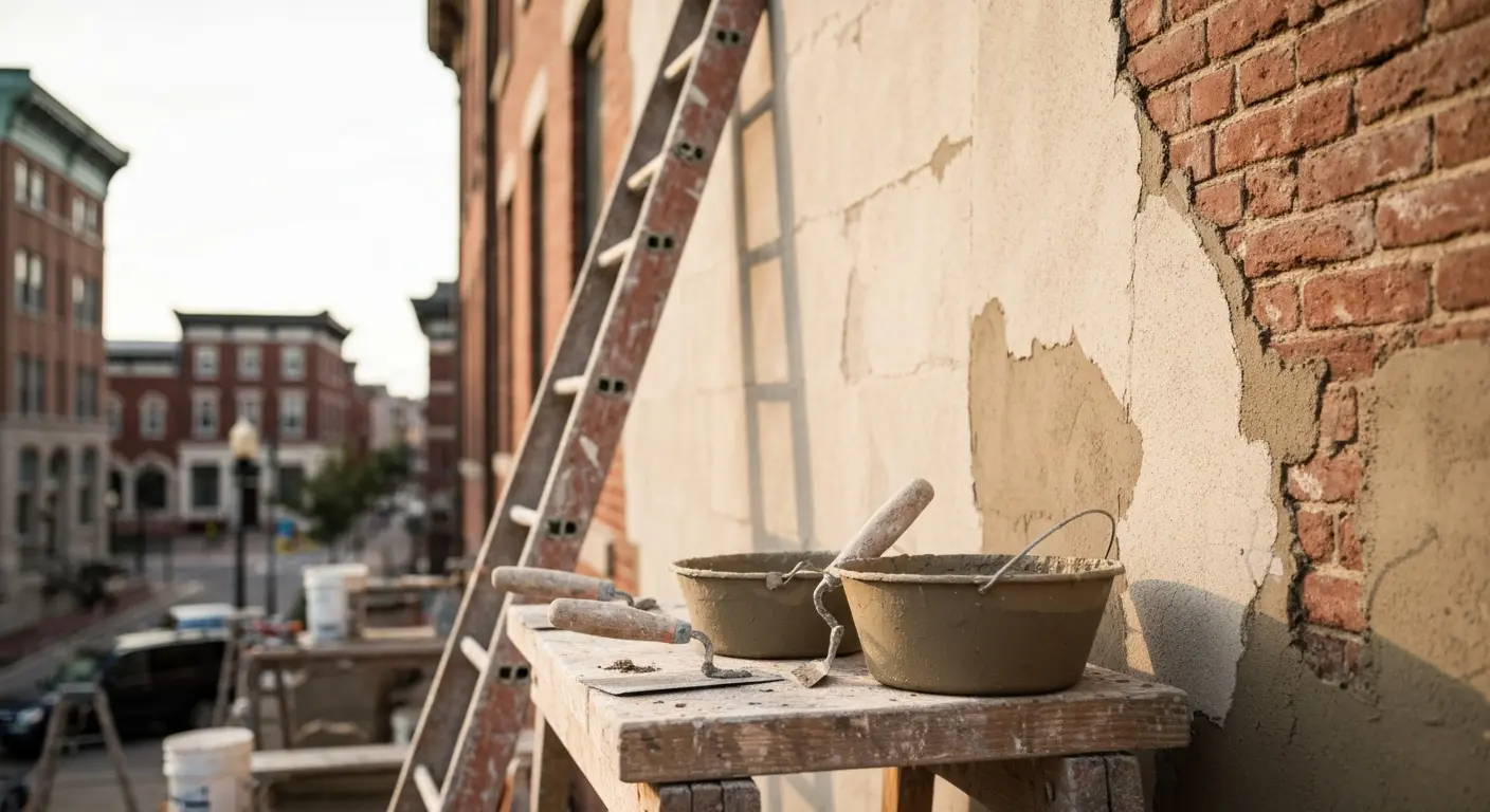 Stucco and siding repair