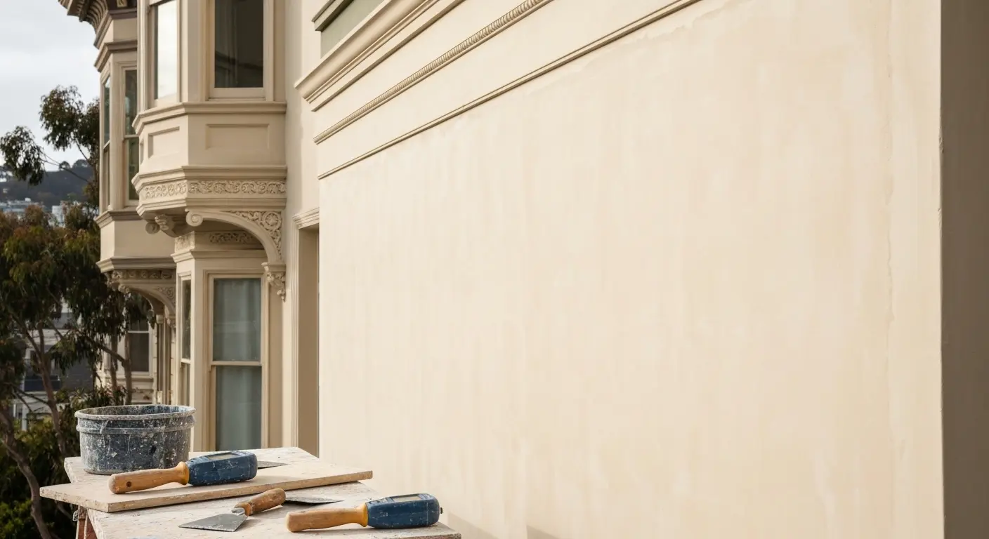 Water damage restoration work