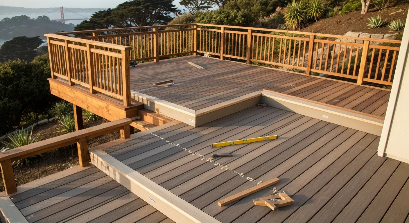 Custom deck construction