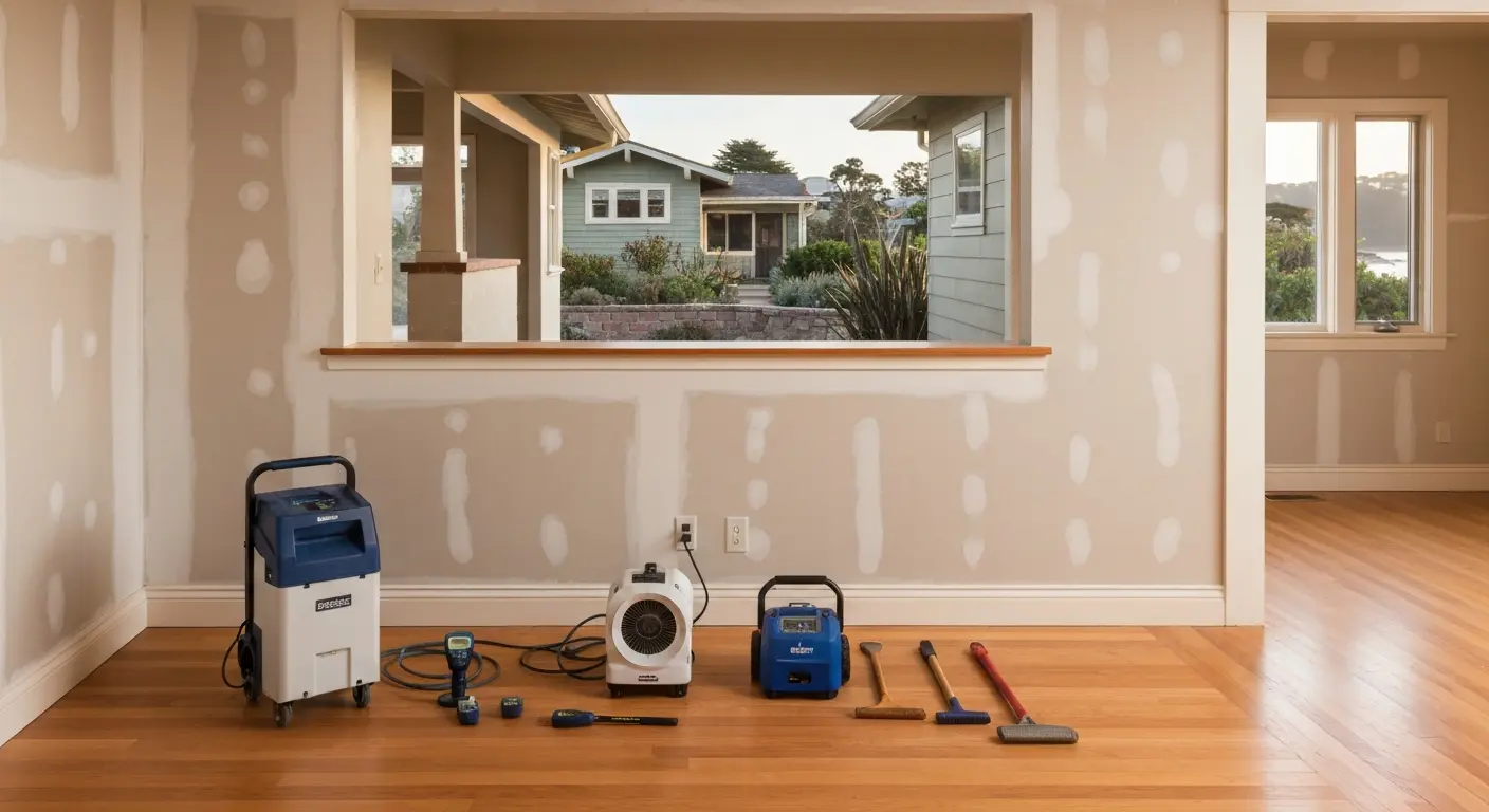 Interior damage repair and restoration