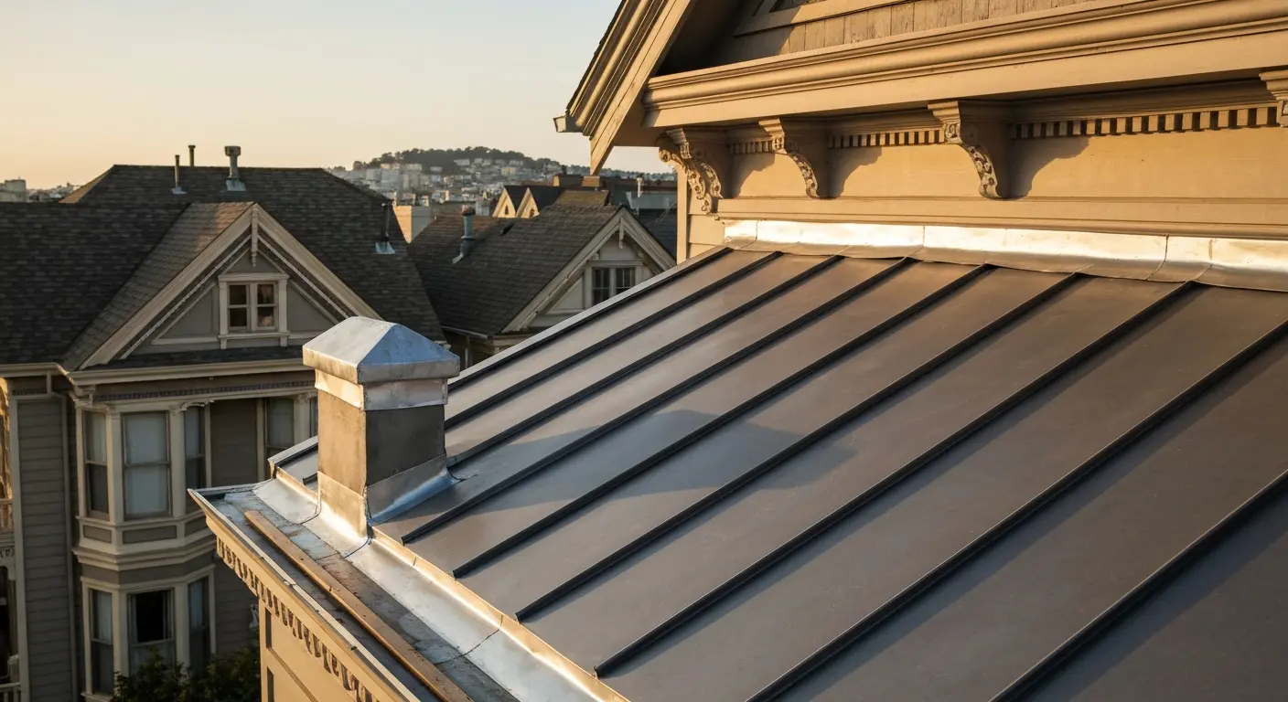 Roofing work