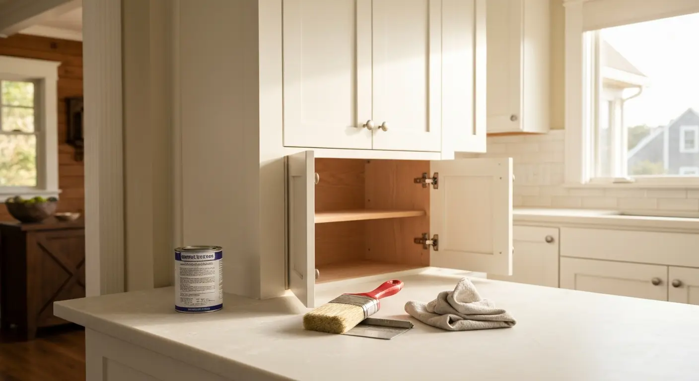 Cabinet refinishing
