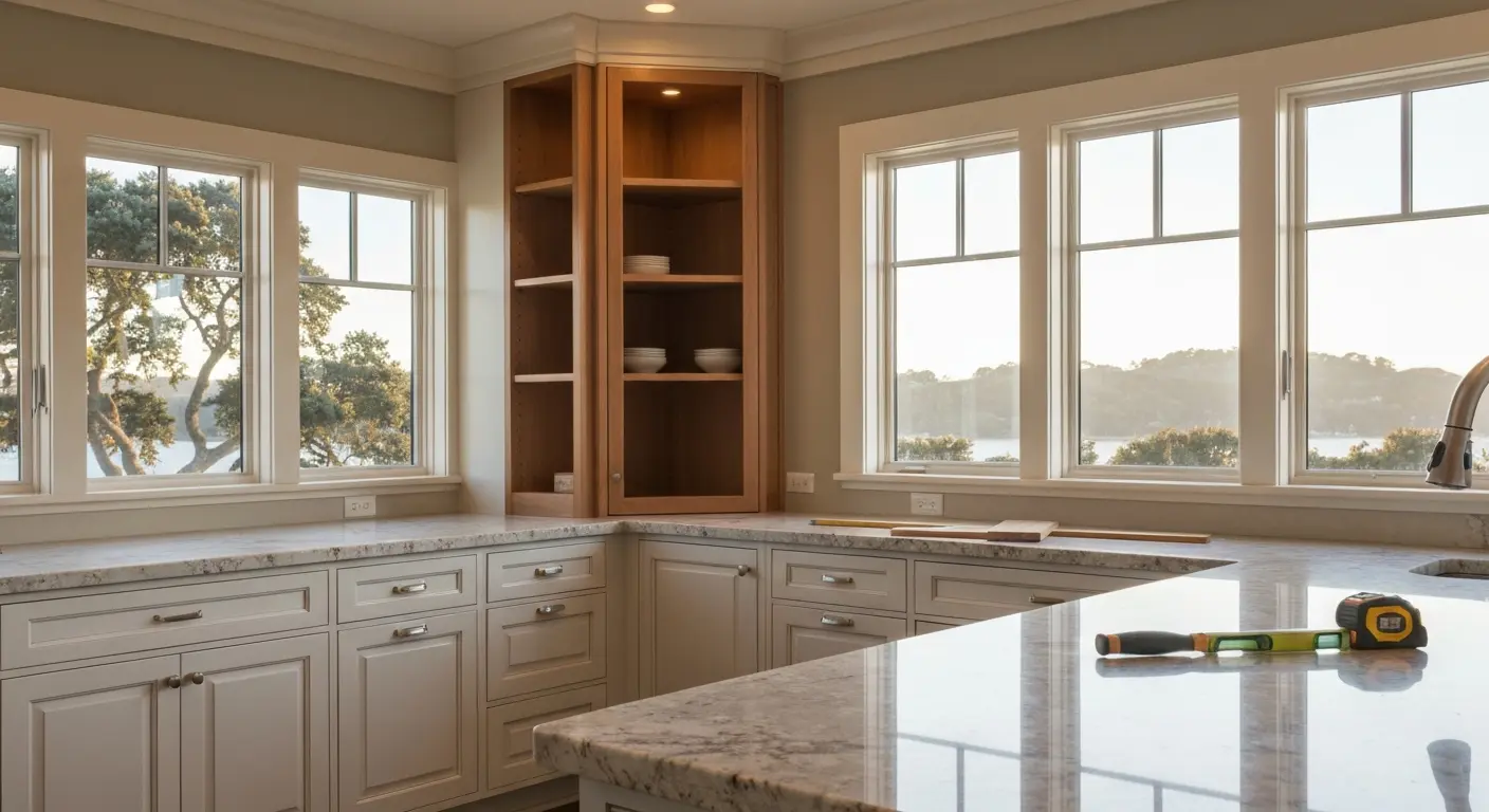 Custom kitchen cabinets project