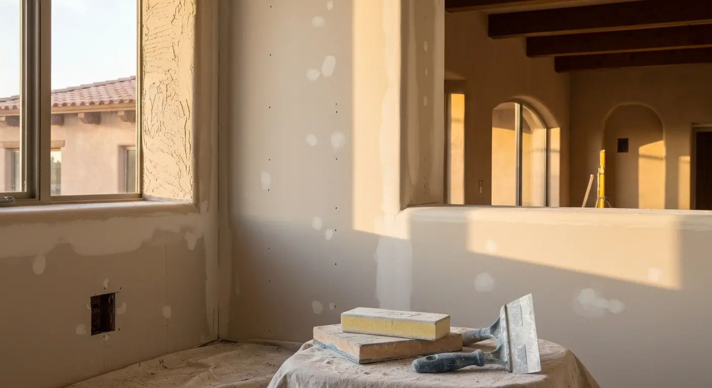 Drywall and interior finish work