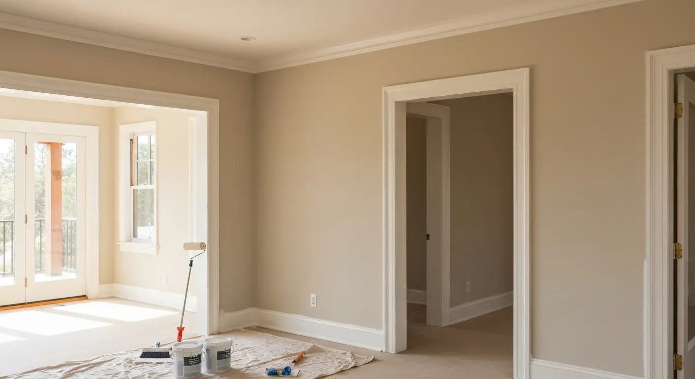 Interior room painting
