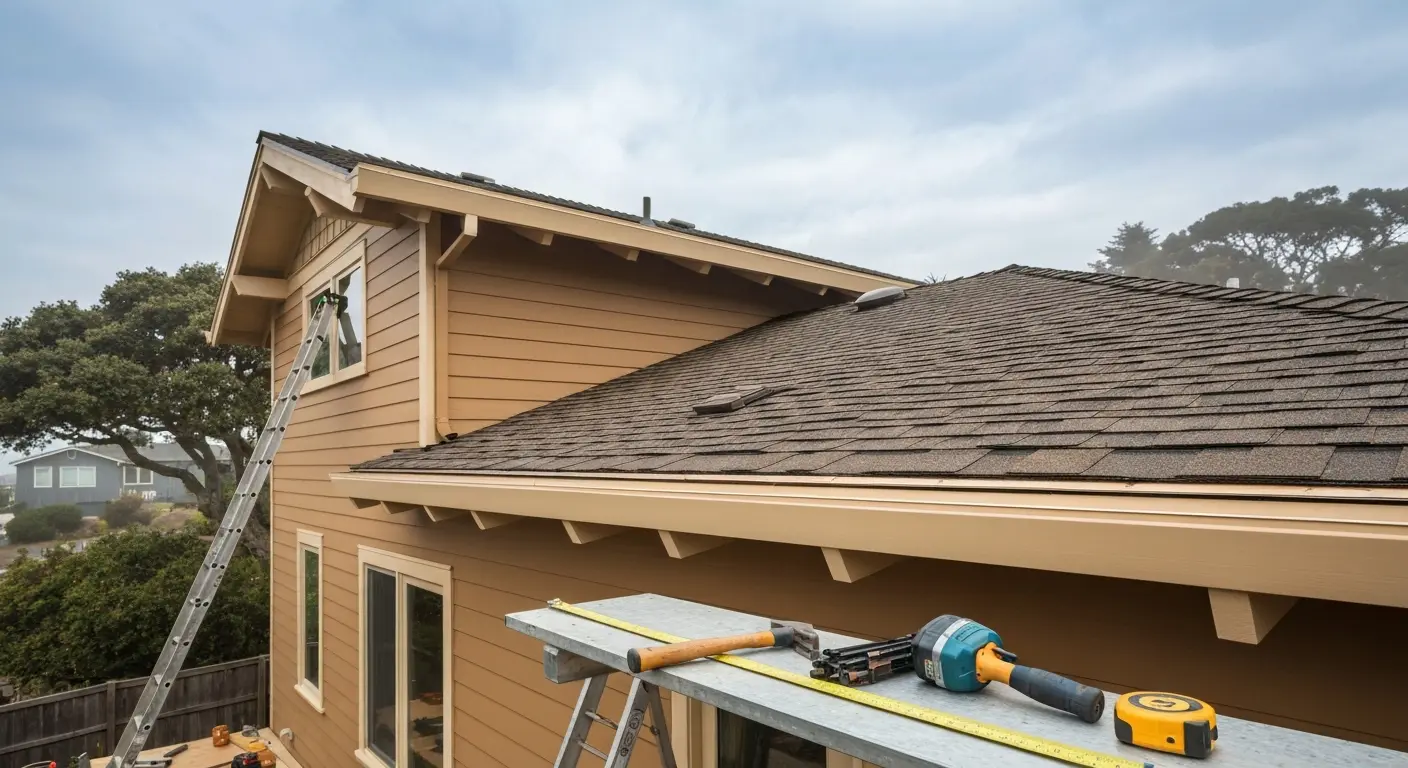 Roof and siding installation