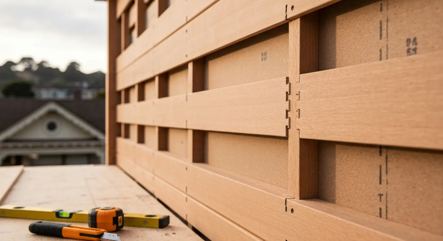 Exterior framing and siding