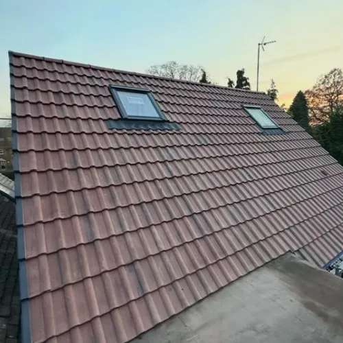 Recent roof project