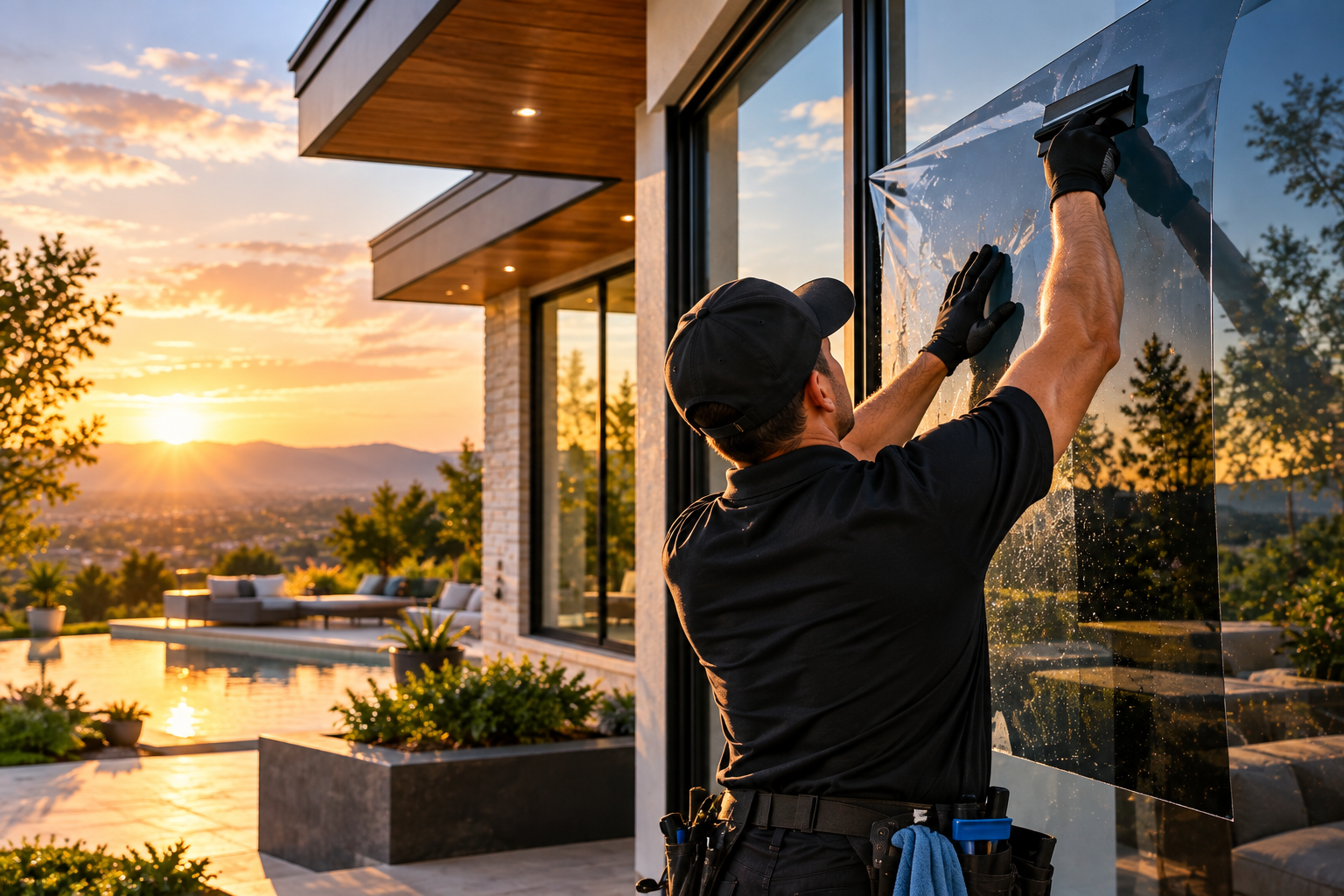 professional residential window film installation professional residential window film installation