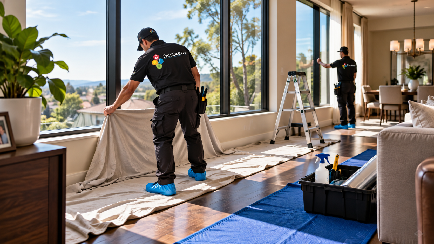 Residential Window Film Installation Residential Window Film Installation