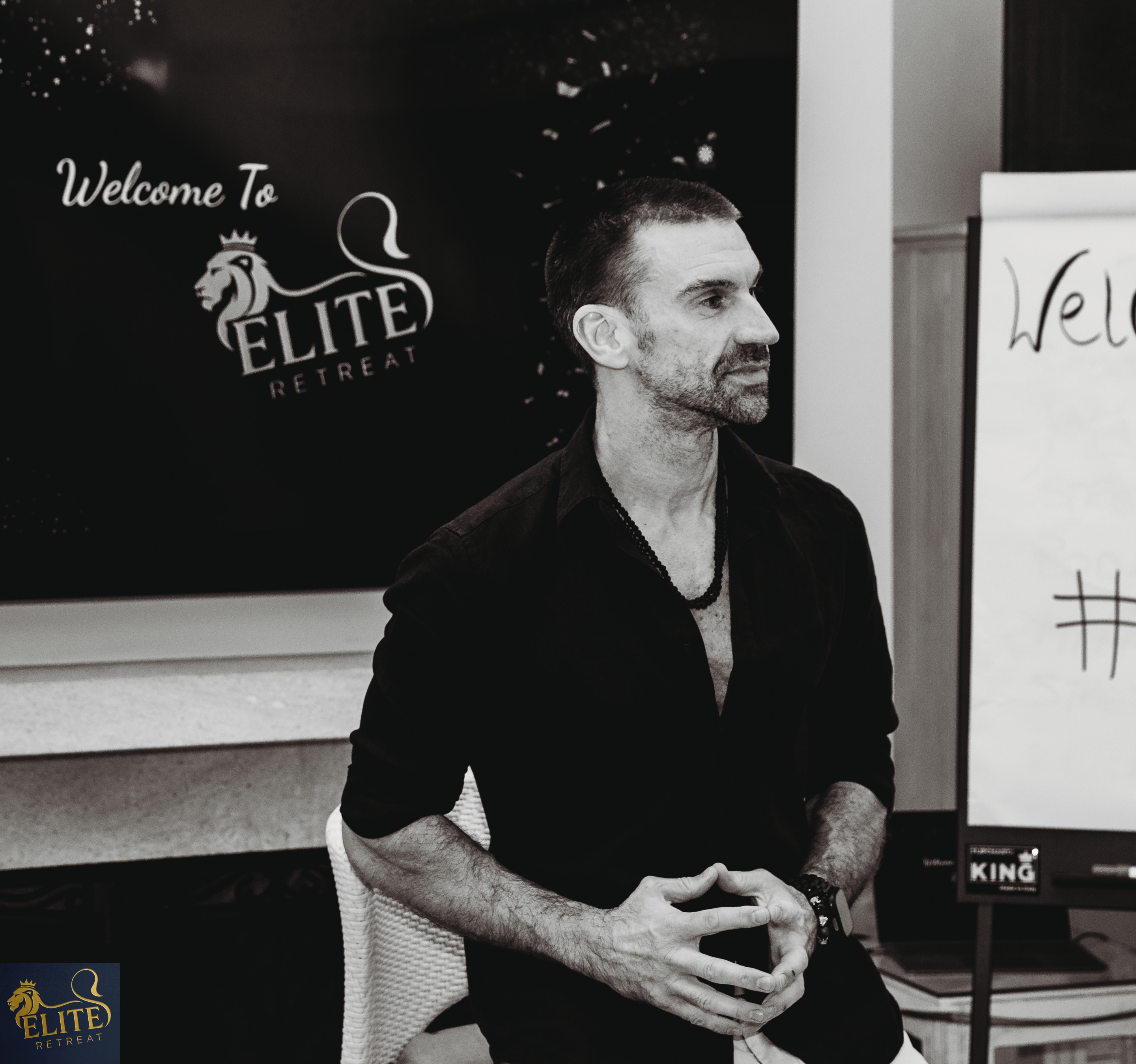 Lee McQueen, founder of Elite Retreat