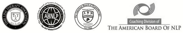 Accredited by the American Board of Hypnotherapy, American Board
  of NLP and the Time Line Therapy Association