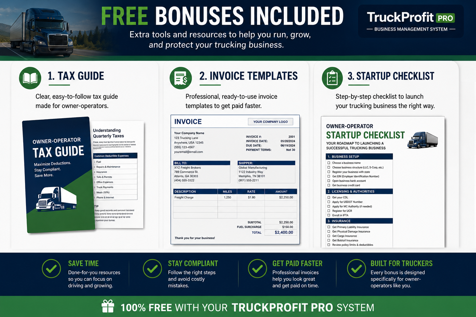 Why Choose TruckProfit PRO