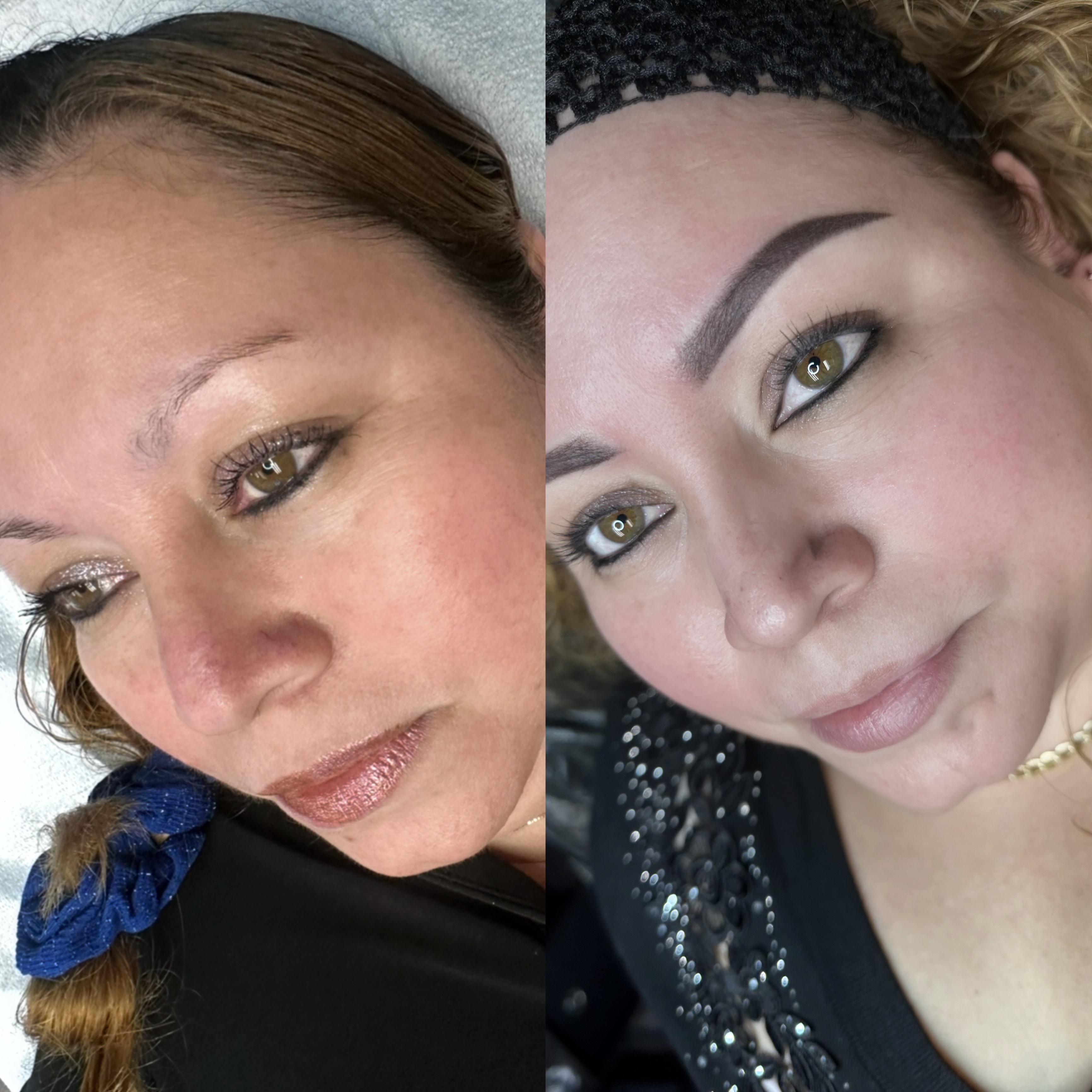 Custom brow design by Beauty Ink PMU Riverdale MD