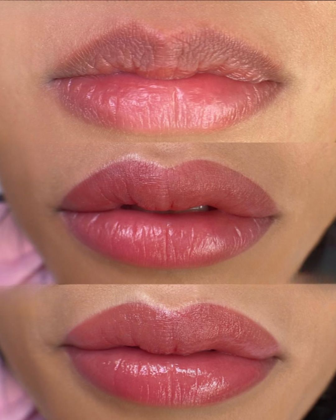 Long-lasting Lip Blush results