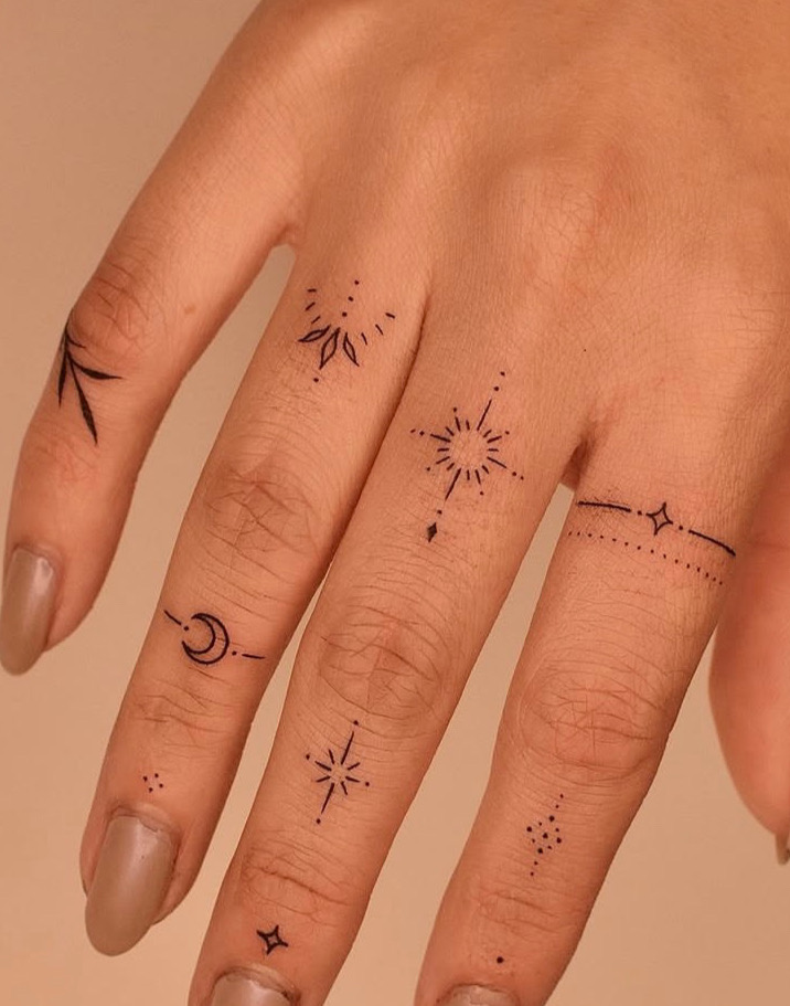 Tiny tattoo at Beauty Ink