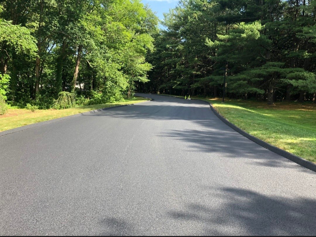Private roadway paving