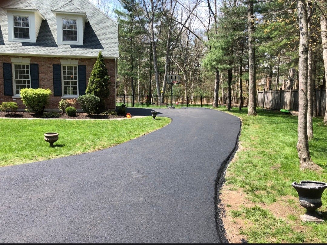 Residential driveway surface