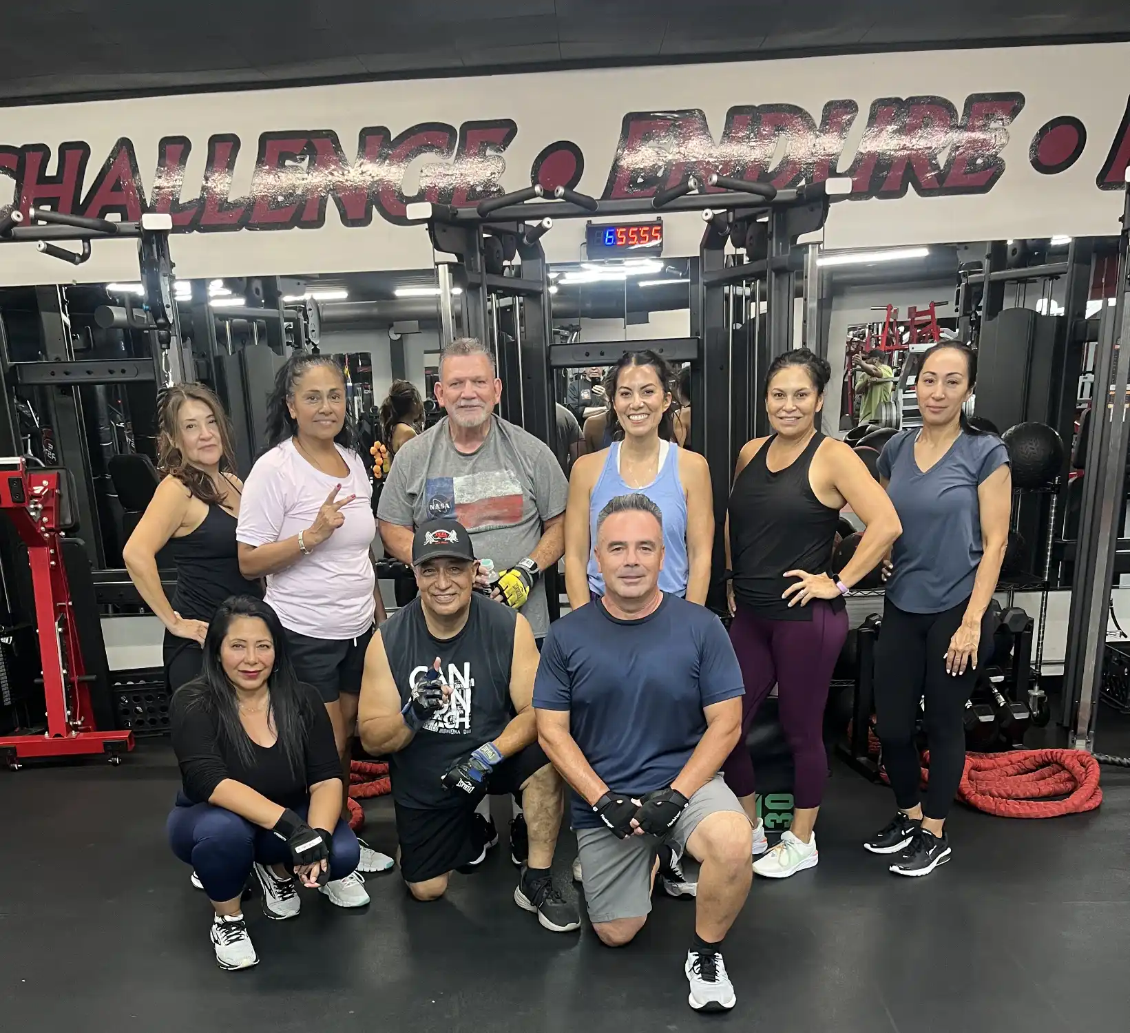 Training at Xcel Fitness in Whittier