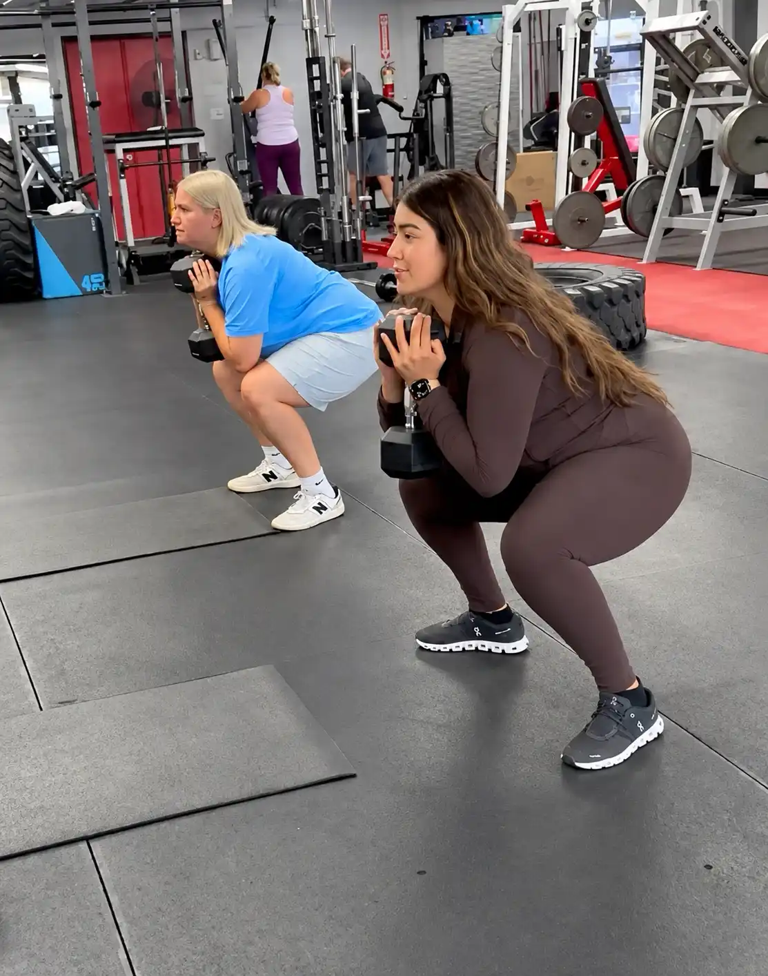 Training at Xcel Fitness in Whittier