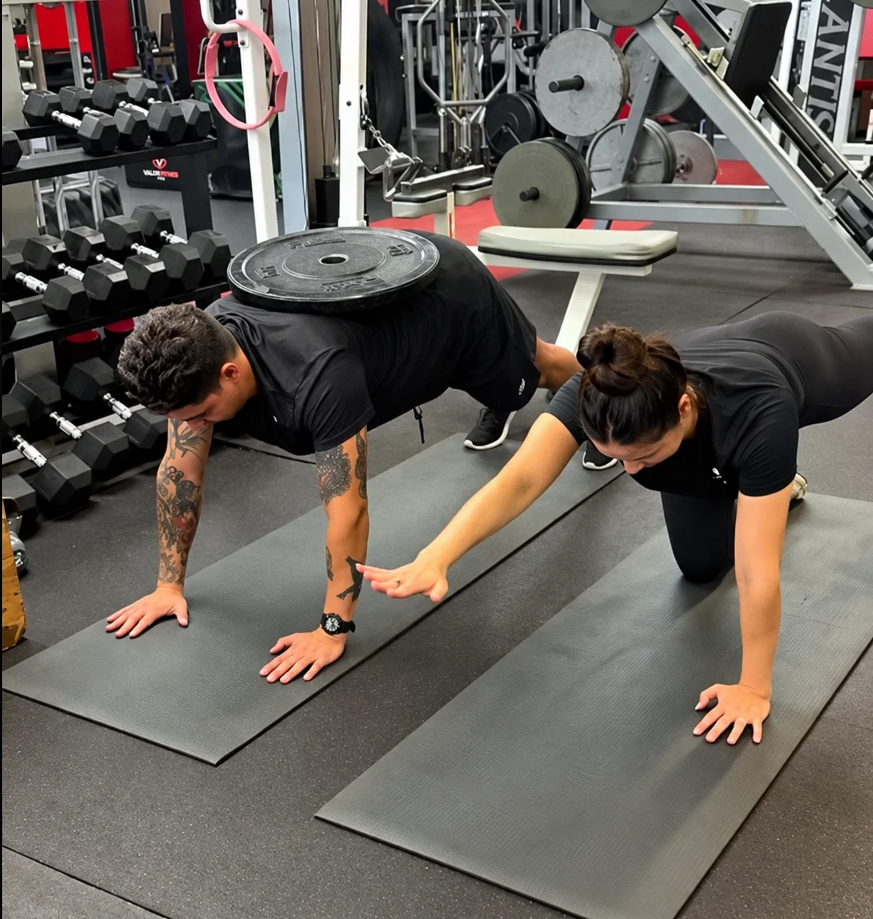 Training at Xcel Fitness in Whittier