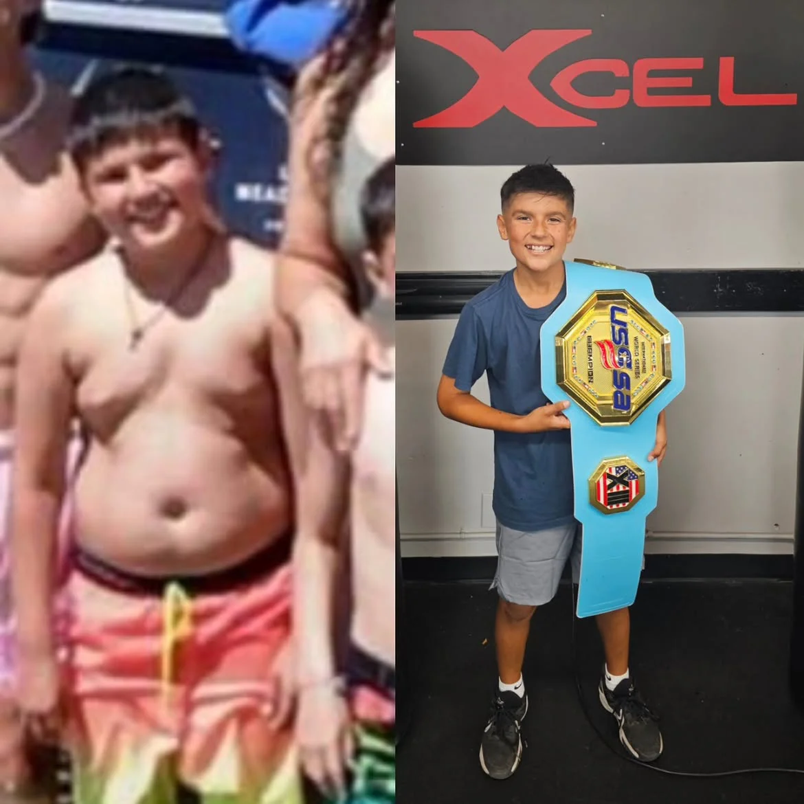 Training at Xcel Fitness in Whittier