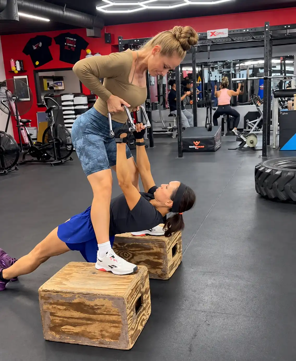 Training at Xcel Fitness in Whittier
