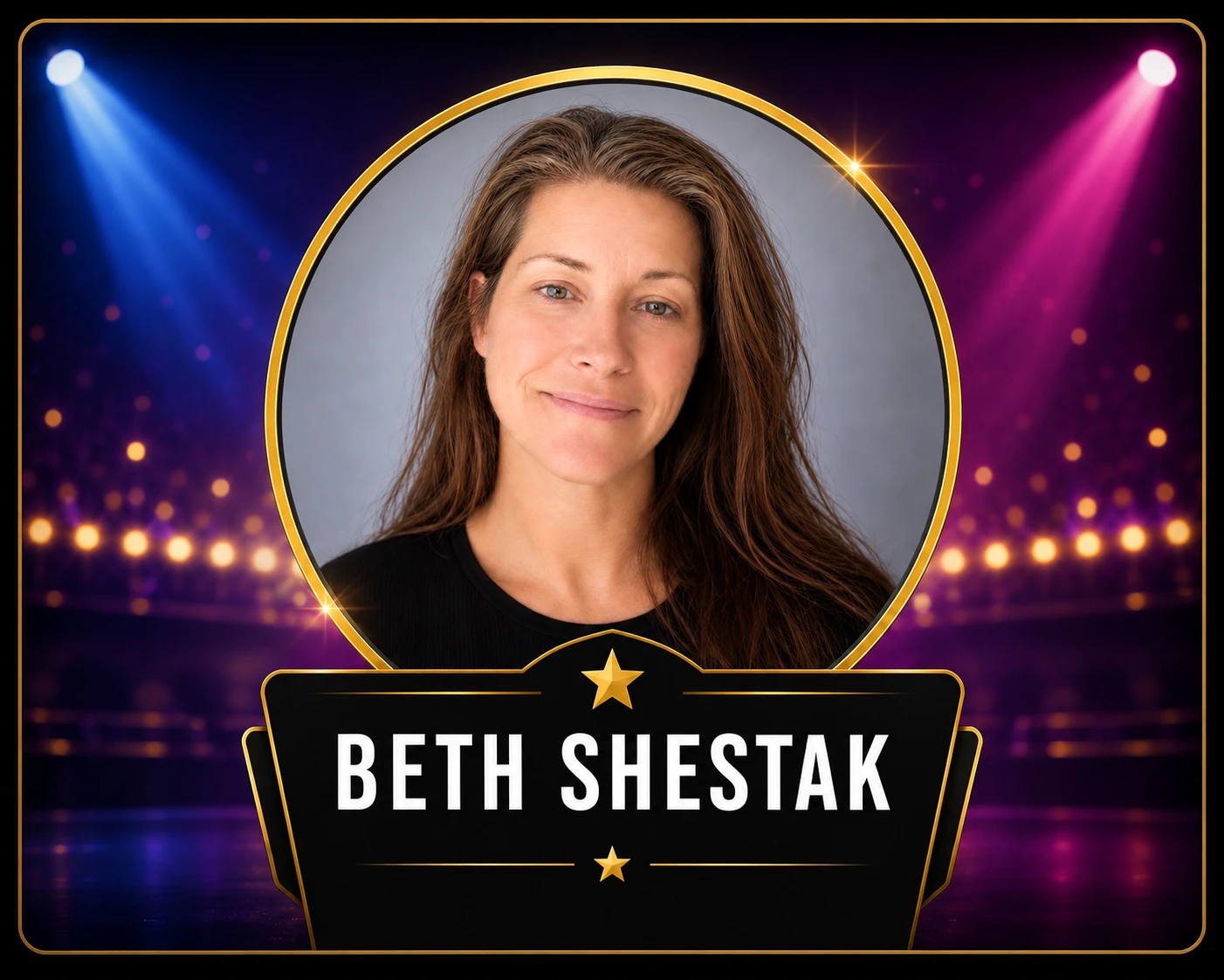BETH SHESTAK Director | Choreographer | Musical Theatre Artist | SAG Performer Judging panel spotlight poster design