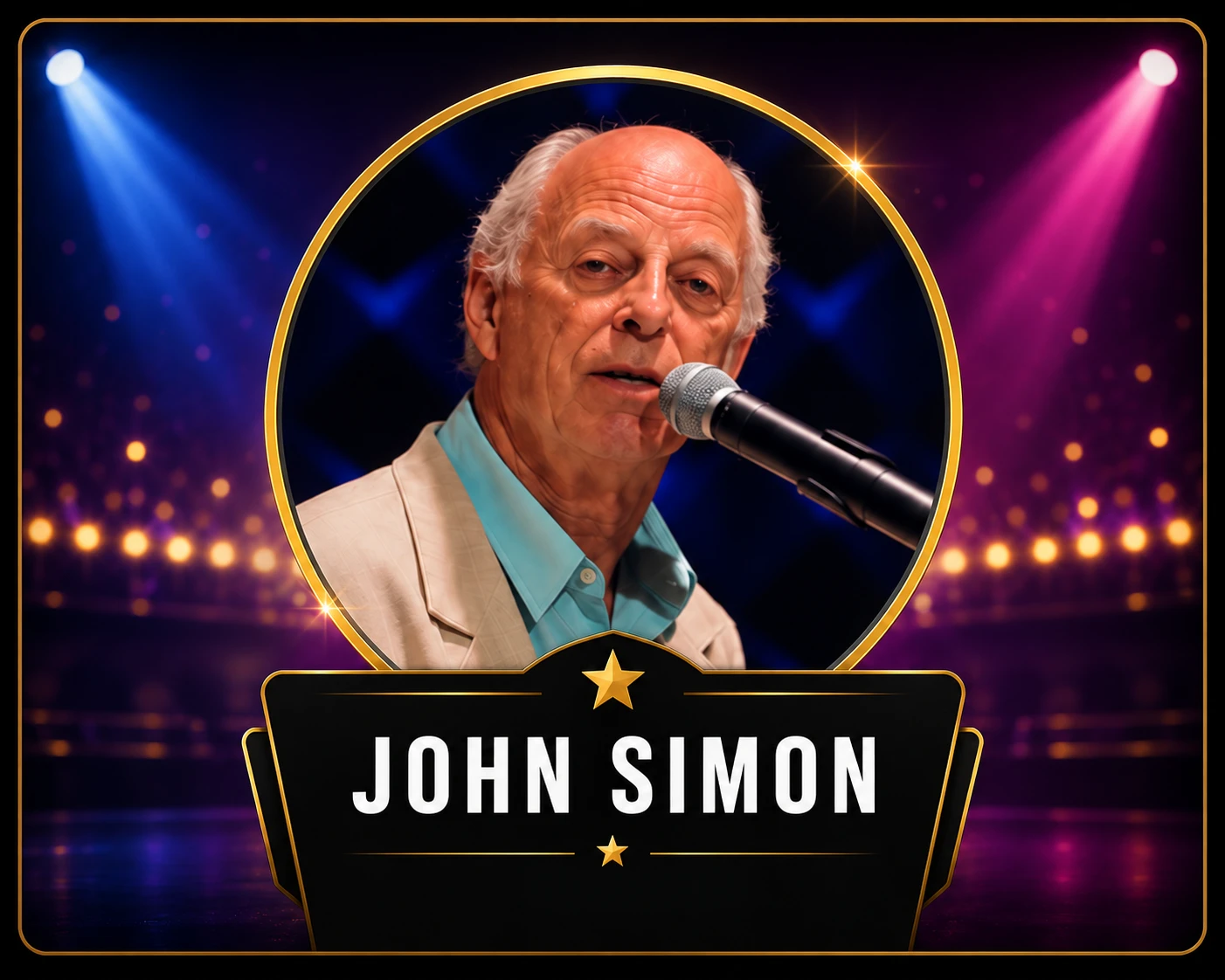 JOHN SIMON Music Producer | Composer | Writer | Performer Judging panel spotlight poster design