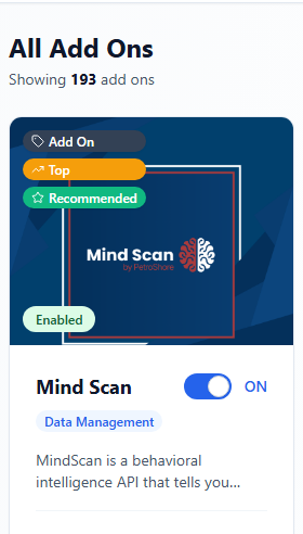 Enable or Disable an Add-On