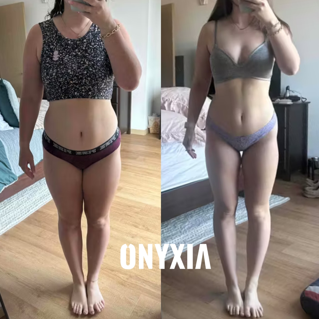 Madeline, before and after