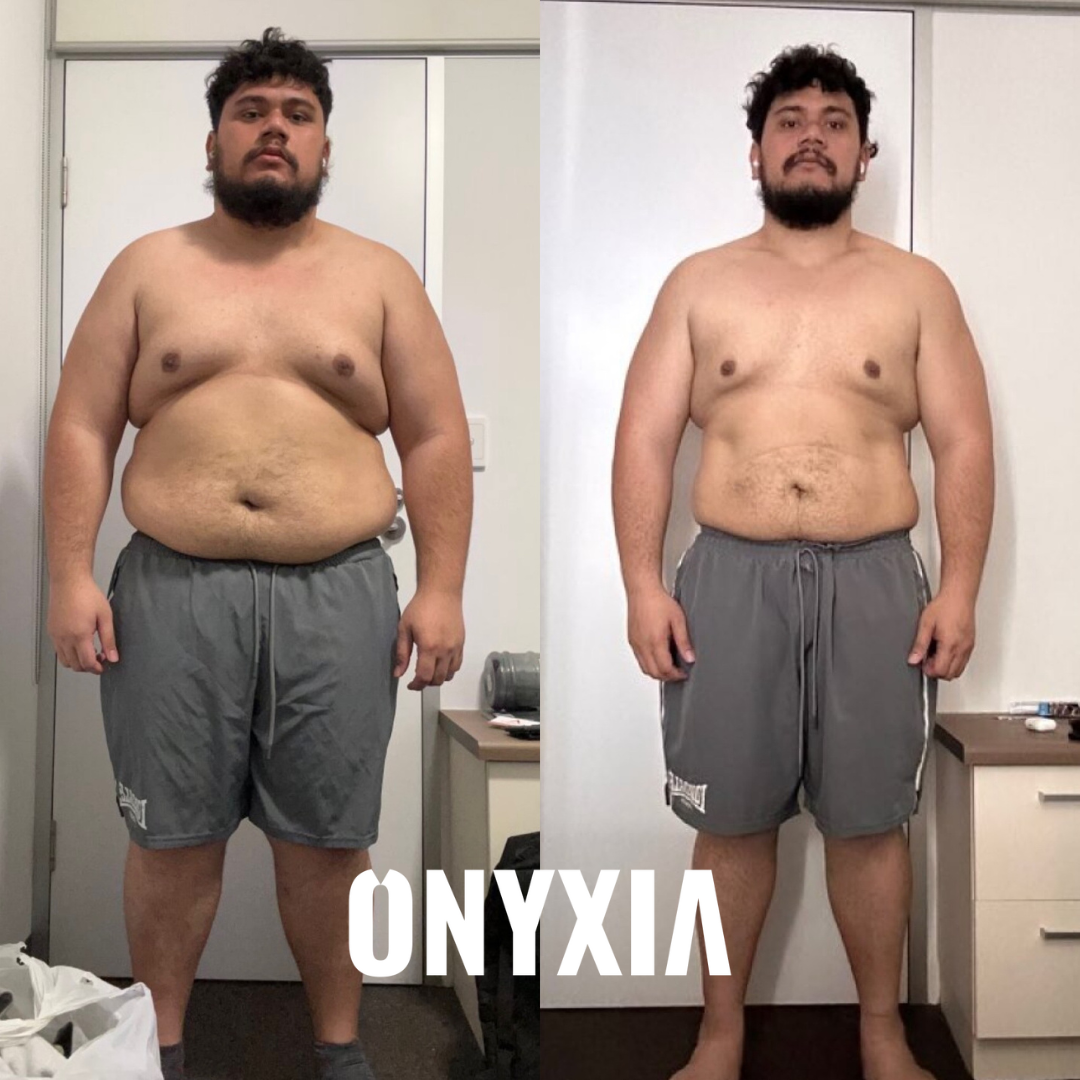 Shrek, before and after, 16 weeks