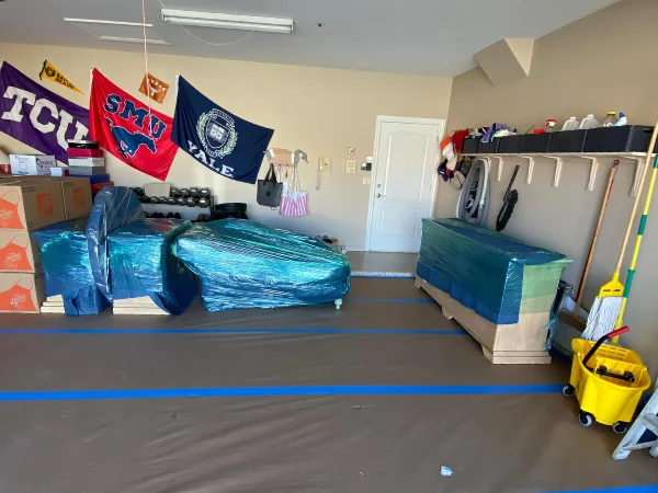 contents protection storage during restoration Las Vegas NV