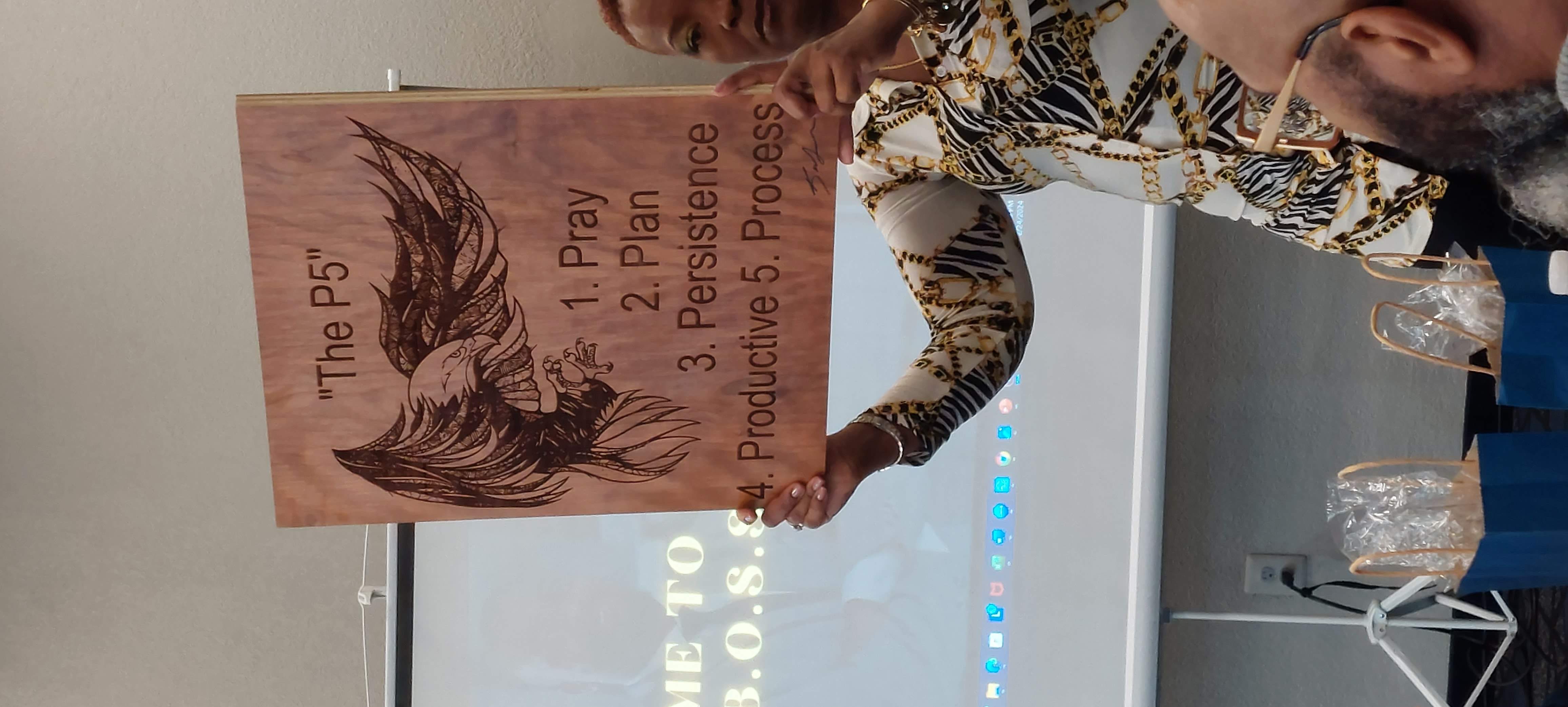 BOSS Brunch participants taking notes