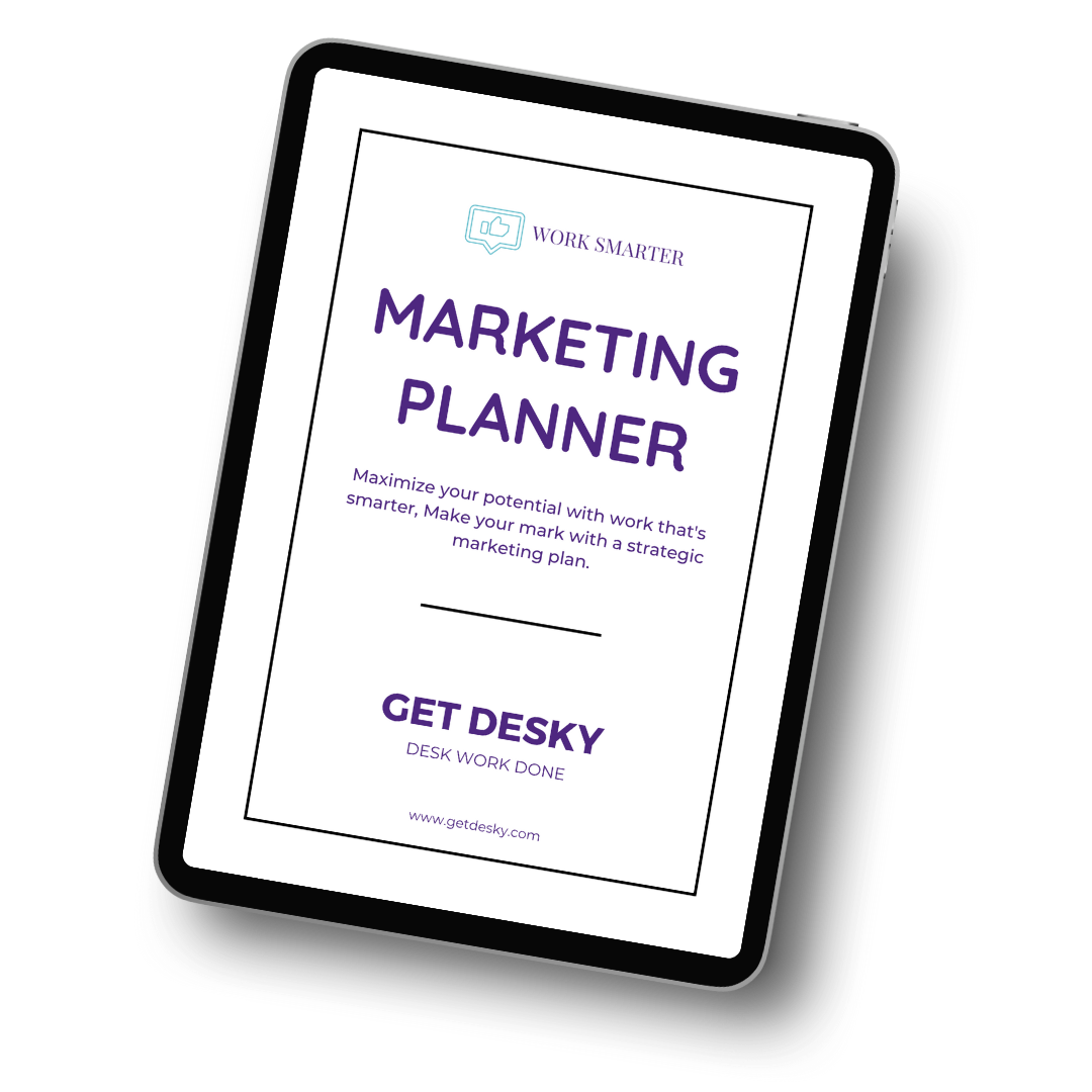 Marketing Planner mockup