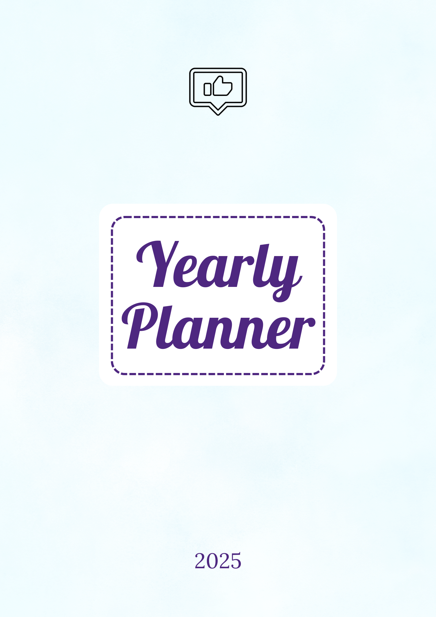 Ultimate Yearly Planner cover
