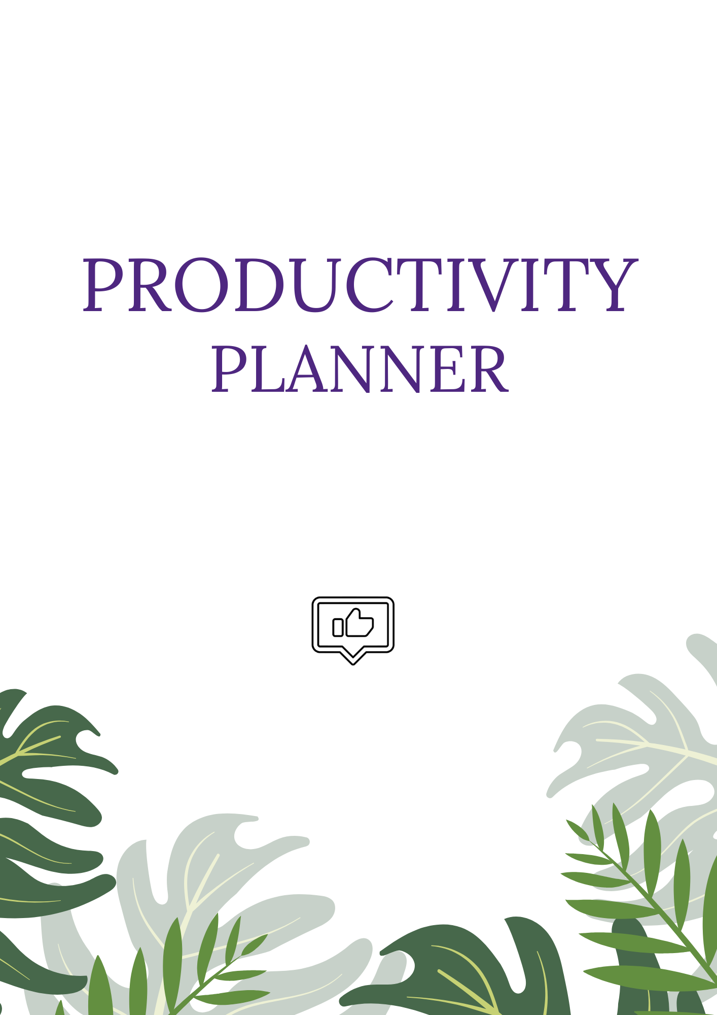 Ultimate Productivity Planner cover