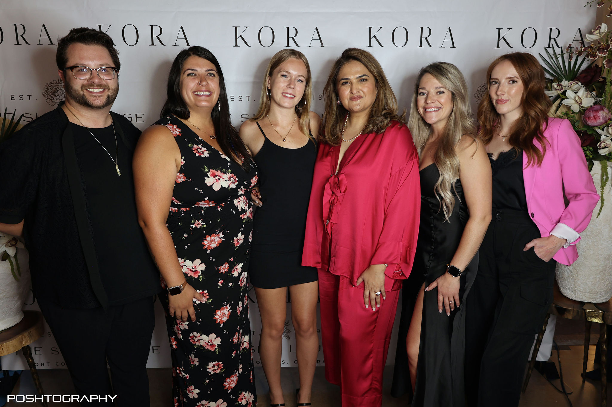 Wide view of the runway and venue at The Neighbor during the KORA show