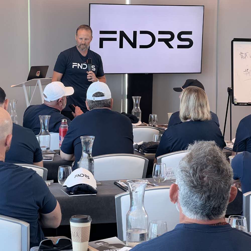 Inside the FNDRS session room