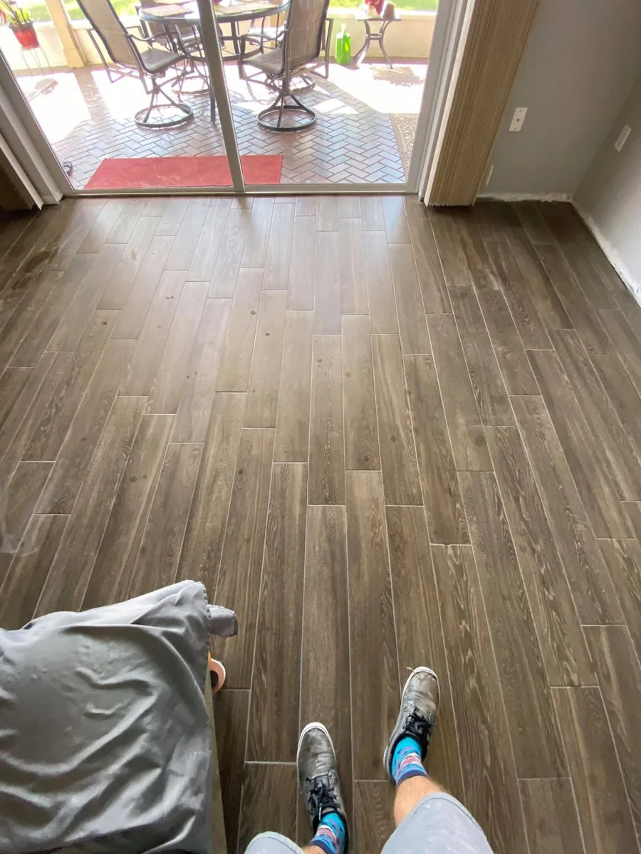 Floor detail by T-L Ceramic Installation LLC