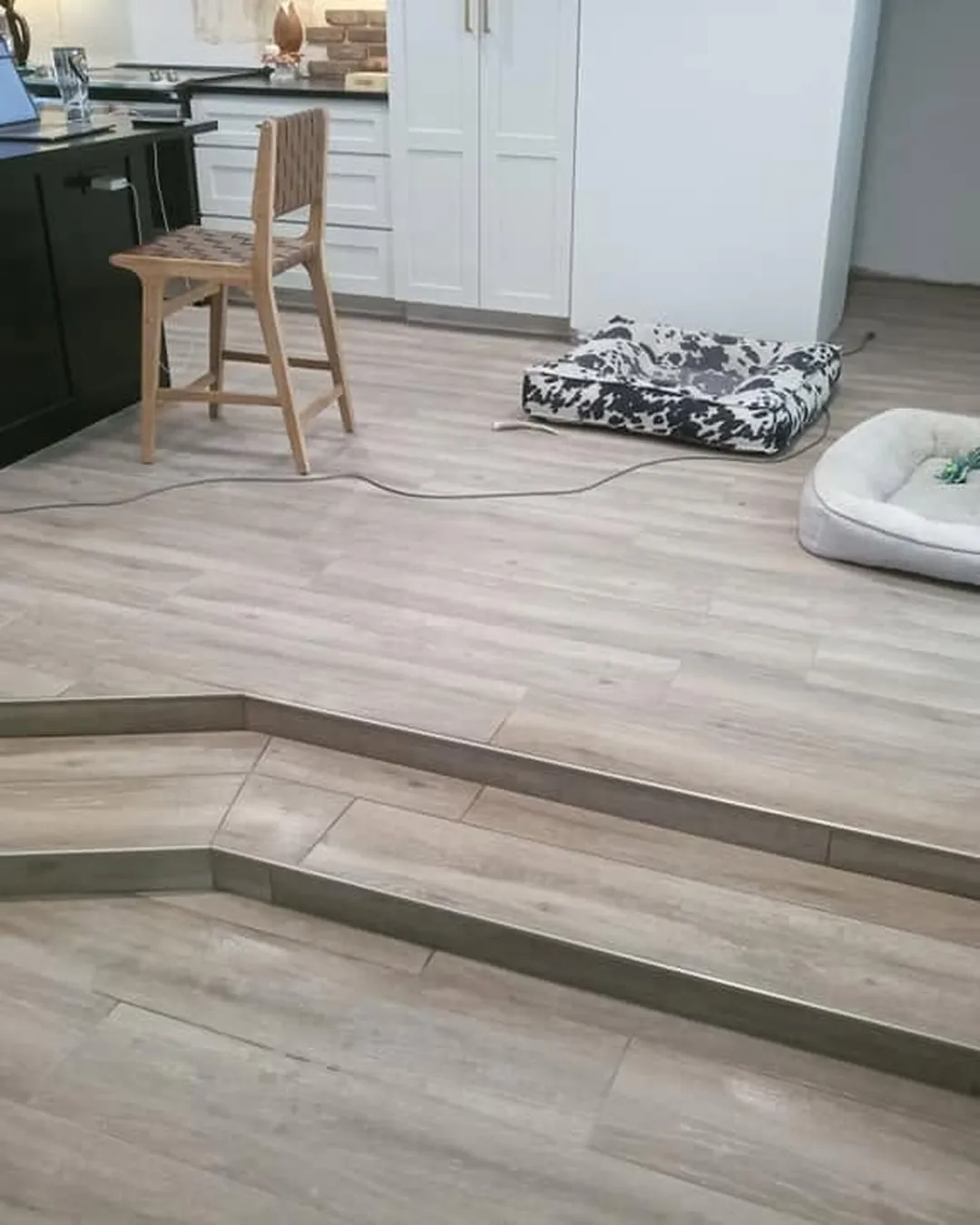 Pattern floor by T-L Ceramic Installation LLC
