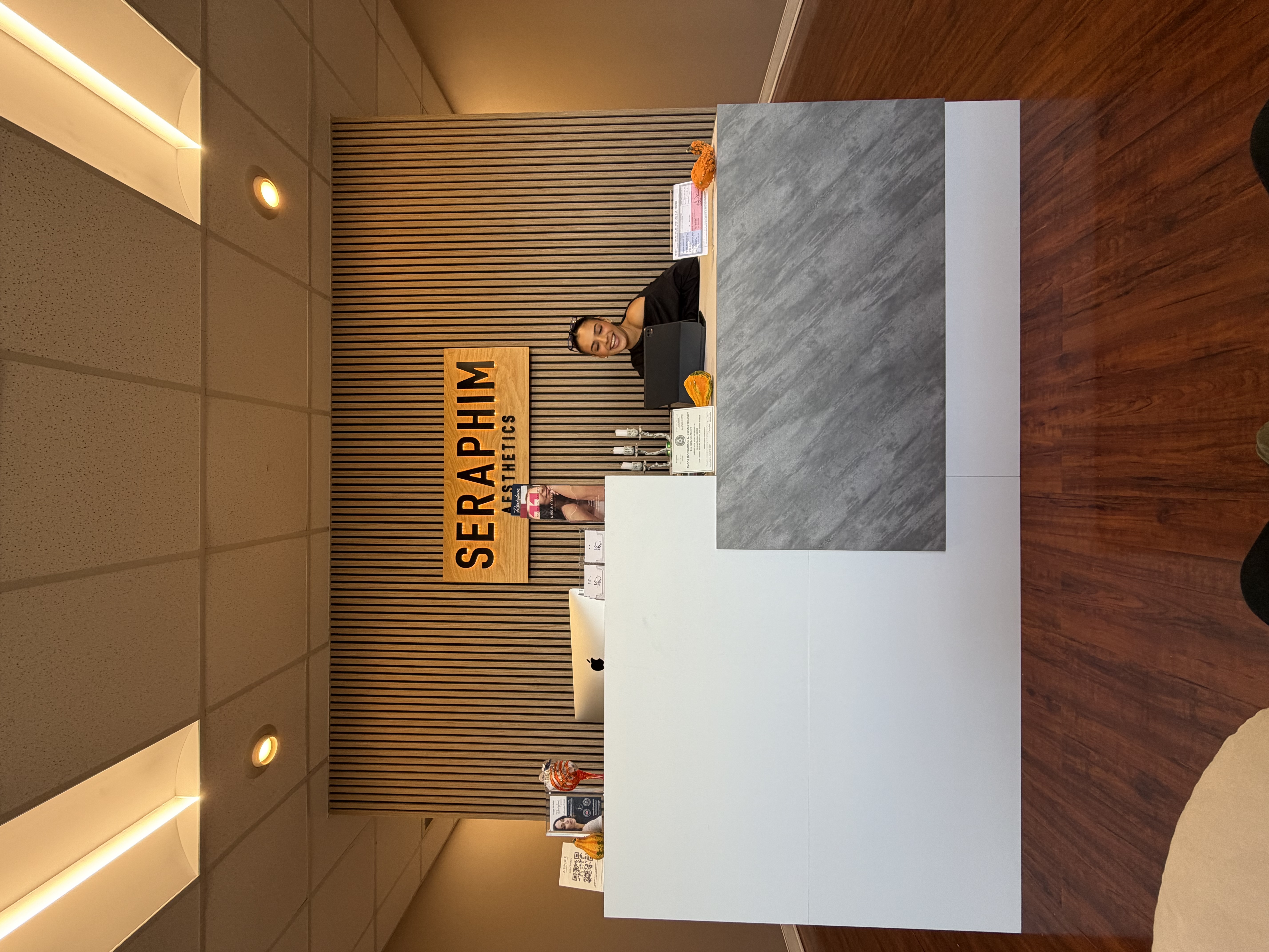 Inside the Seraphim Aesthetics building