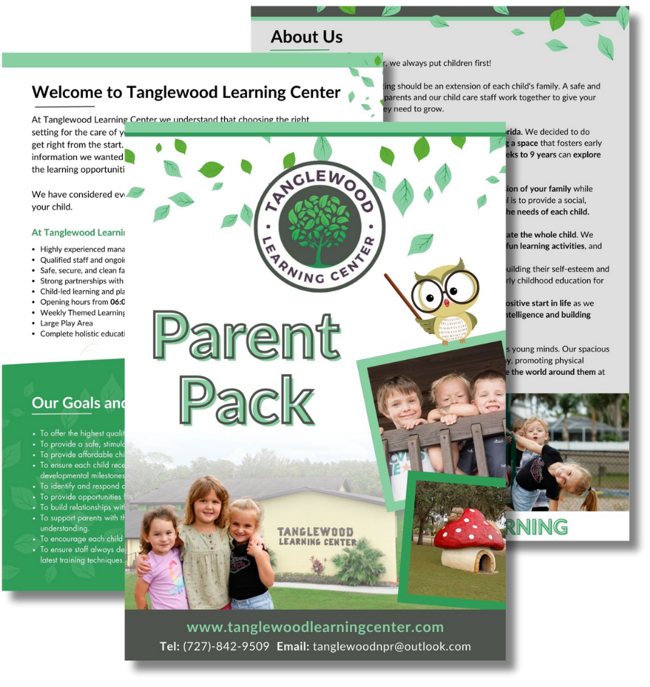 Child care parent prospectus