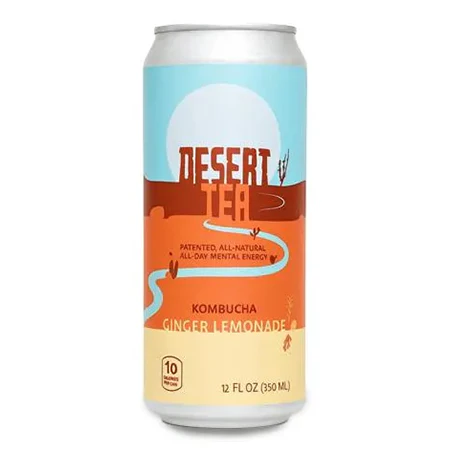 Three Waves Desert Tea — plant-based energy, 12 FL OZ can