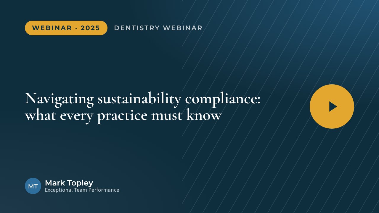 Navigating sustainability compliance: what every practice must know